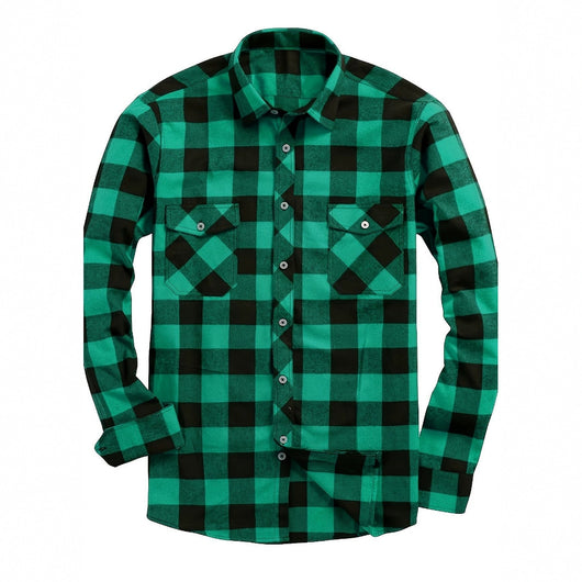 Camisa de Franela a Cuadros para Hombre - Uso Todo el Año - Image 5