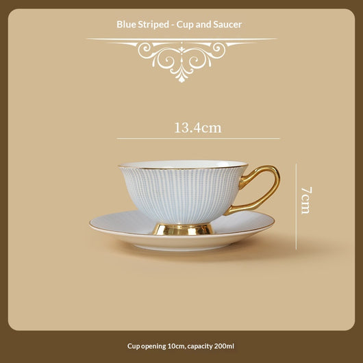 Juego de Taza y Plato de Cerámica Premium con Diseño Impreso - Image 13