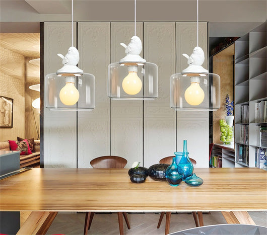 Lámpara Colgante Diseño Pájaro para Comedor, Bar y Entrada - Lujo Moderno - Image 2