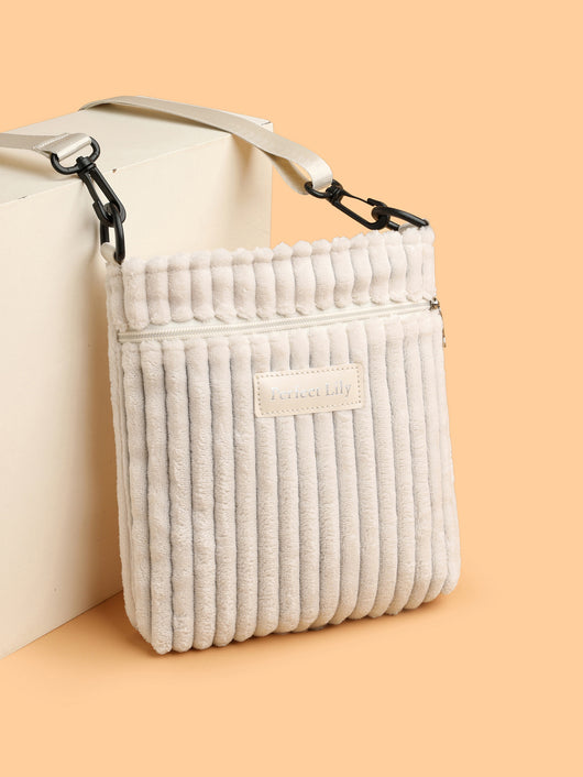 Bolsa Mensajero de Pana para Mujer - Estilo Casual y Funcional - Image 36
