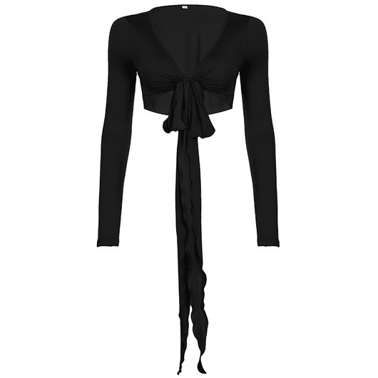 Blusa Escotada Manga Larga Pure Desire - Diseño Seductor y Versátil - Image 6