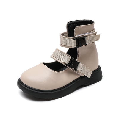 Botas Martin Estilo Coreano para Niñas - Zapatos Casuales Escolares de Corte Medio - Image 16