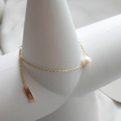 Pulsera Fina de Plata 925 con Perla de Agua Dulce - Image 7