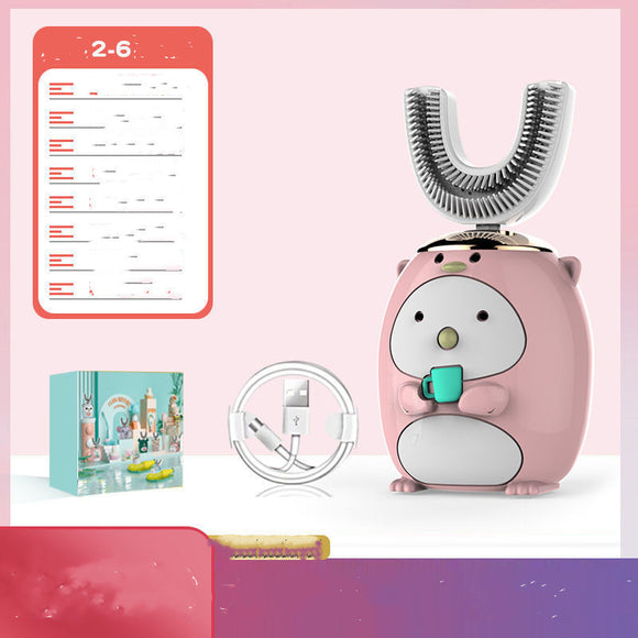 Cepillo de Dientes Ultrasónico Automático USB con Diseño Infantil