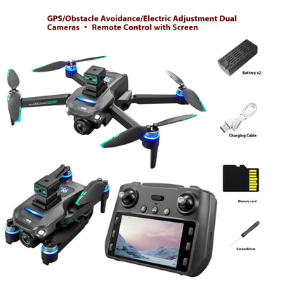 Dron GPS con Pantalla HD, Vuelo Automático y Retorno Inteligente S159 - Image 6