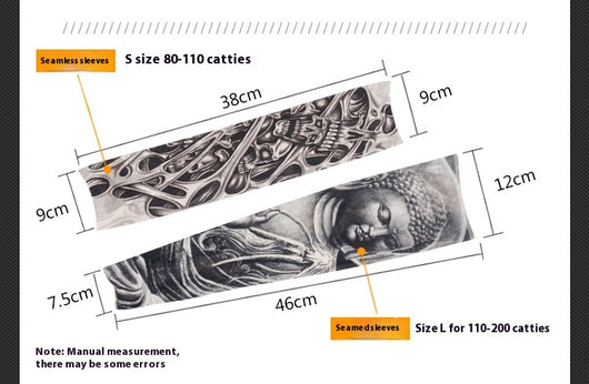 Tatuaje Temporal Oversleeve Floral para Brazo - Image 43