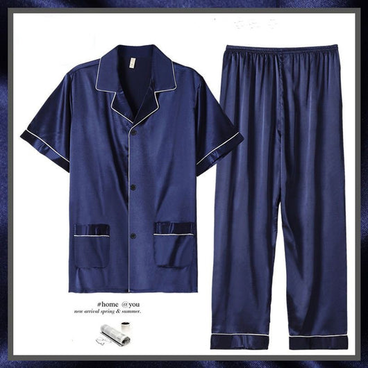 Pijama Corto Ligero para Hombre - Conjunto Cómodo de Verano - Image 5