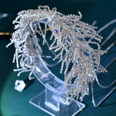 Diadema Larga con Borlas Estrellas - Accesorio Elegante - Image 3