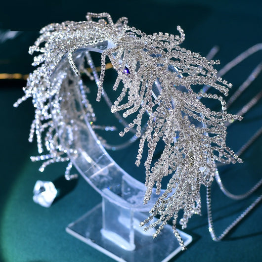 Diadema Larga con Borlas Estrellas - Accesorio Elegante - Image 3