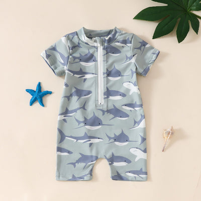 Enterizo de Baño Infantil Estampado para Verano - Image 5
