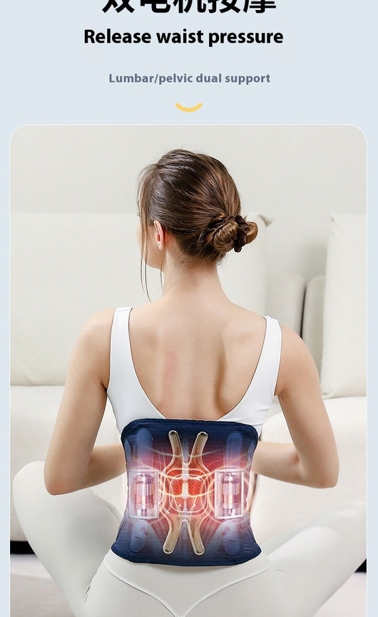 Cinturón Lumbar con Masaje Vibratorio y Compresa Térmica - Image 13