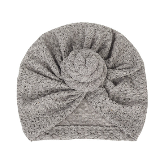 Gorro de Bebé Waffle Liso con Elástico Ajustable - Image 17