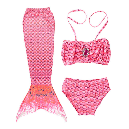 Conjunto de Bikini Cola de Sirena para Niñas - Mayoreo - Image 6
