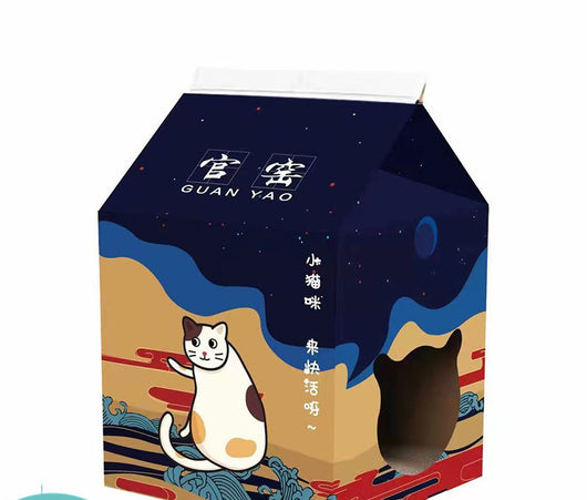 Cama Plegable para Gatos Nido Japonés con Diseño de Garra - Image 3