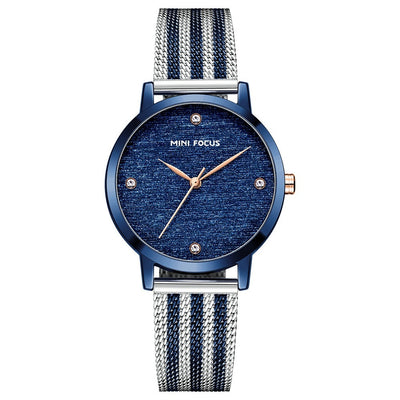 Reloj Silk Dial con Malla de Diamantes - Image 7
