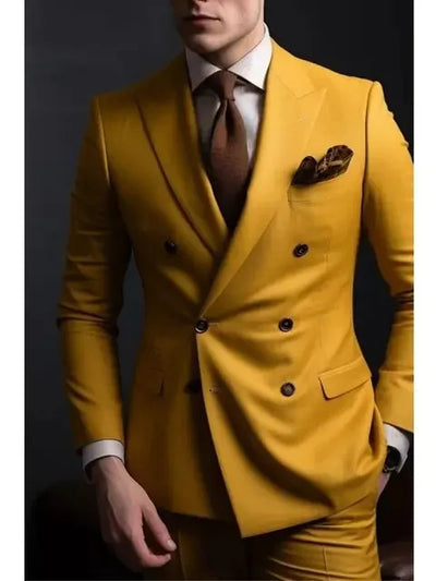 Trajes Formales Británicos de Dos Piezas para Hombre Ejecutivo - Image 26