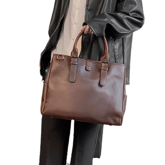 Bolso Ejecutivo de Gran Capacidad con Correa Diagonal - Image 10