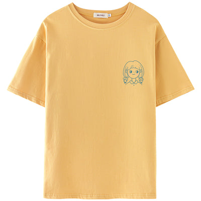 Playera Casual de Algodón con Estampado para Mujer - Verano - Image 17