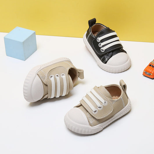 Zapatillas de Lona Suave para Bebés y Niños Pequeños con Suela Antideslizante - Image 5