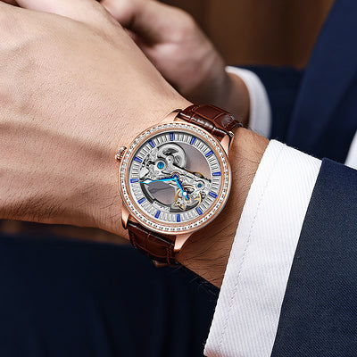 Reloj Mecánico de Lujo con Zirconia Resistente al Agua - Image 8