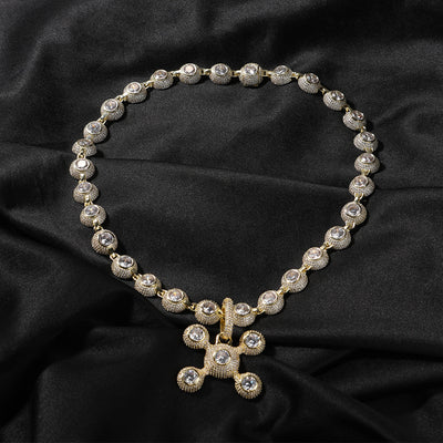 Collar de Cobre con Circonita Diamond - Diseño Urbano y Elegante