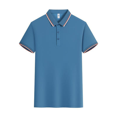 Polo de Seda Helada para Verano - Manga Corta con Solapa - Image 12