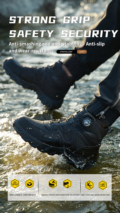 Botas de Trabajo Ligeras, Cómodas y de Seguridad para Hombre - Image 10