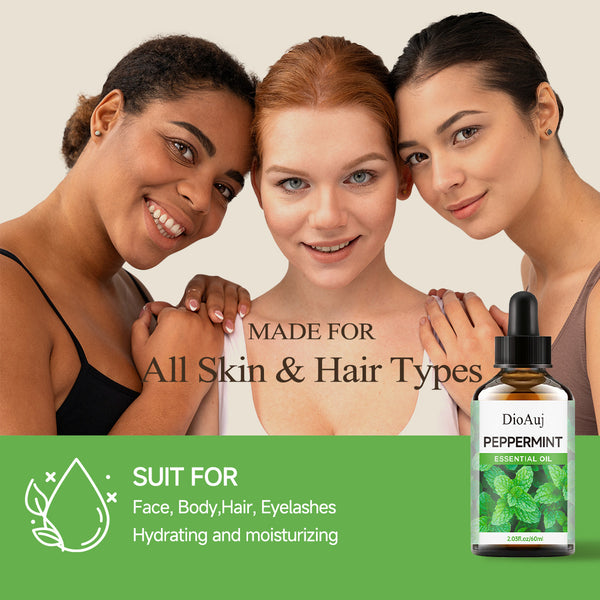 Aceite de Masaje Corporal Aromaterapia Menta Refrescante