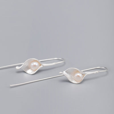 Aretes de Plata 925 con Perla Estilo Antiguo para Mujer - Image 9