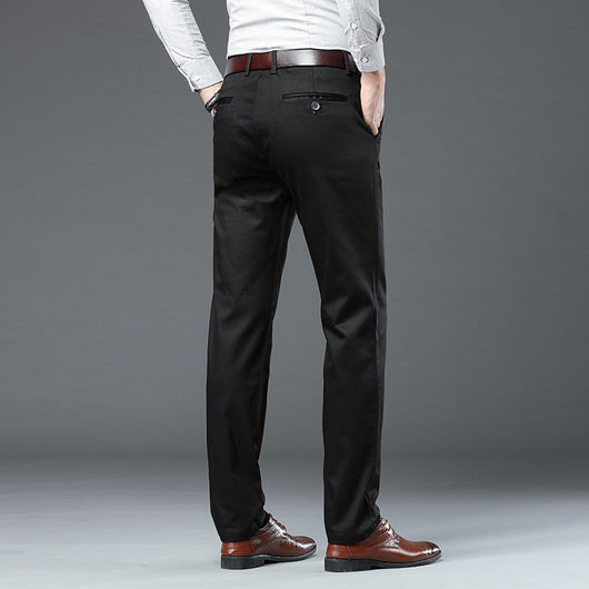 Pantalones Business Casual Rectos Holgados Versátiles - Image 6