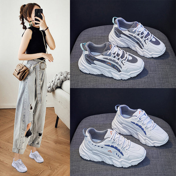 Zapatillas Deportivas Daddy para Mujer - Cómodas y Transpirables con Altura
