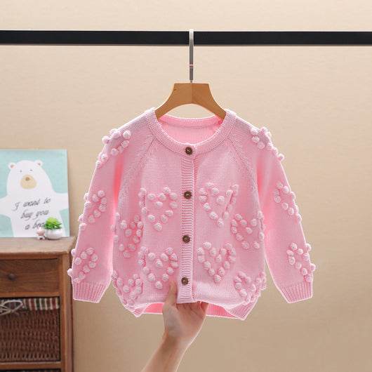 Suéter Tejido Personalizado para Niñas - Otoño e Invierno - Image 7