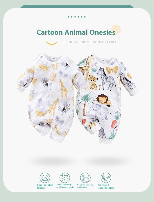 Pijama Enterizo para Bebé - Romper de Manga Larga para Todas las Estaciones - Image 31