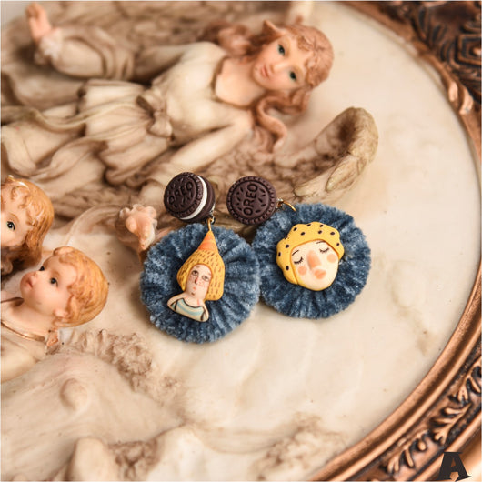 Aretes Otoñales Infantiles Encantadores para Invierno - Image 13