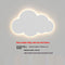 Pequeñas Nubes Auspiciosas Luz Cálida