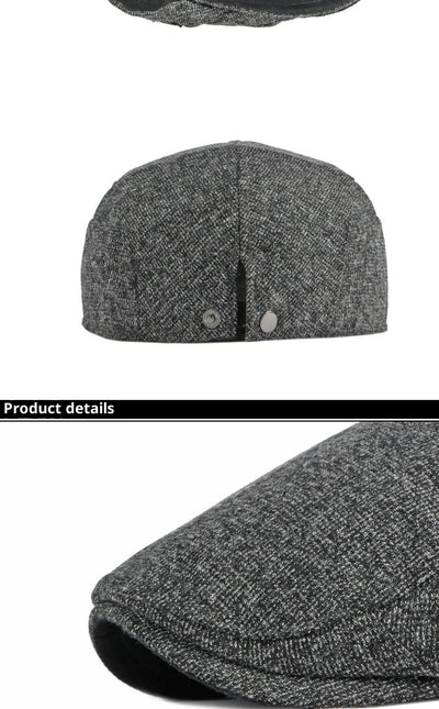 Boina Gruesa Cálida para Hombre - Versátil y Combinable - Image 9