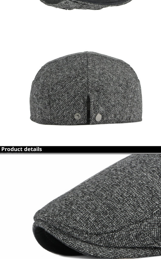 Boina Gruesa Cálida para Hombre - Versátil y Combinable - Image 9