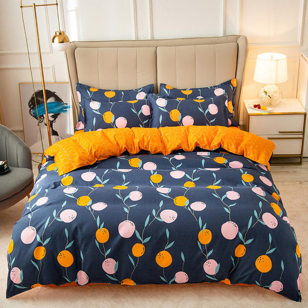 Juego de Ropa de Cama Universitaria de Verano - 3 Piezas con Funda Nórdica