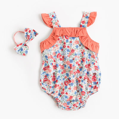 Body Bebé Casual de Algodón con Estampado Floral - Image 2