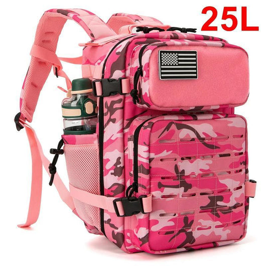 Mochila Táctica de Caza con Doble Compartimento para Bebidas - Image 12