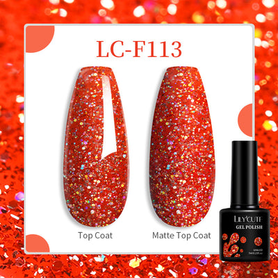 Set de 184 Colores de Esmalte Gel Profesional con Base y Top Coat Sin Lavado - Image 14