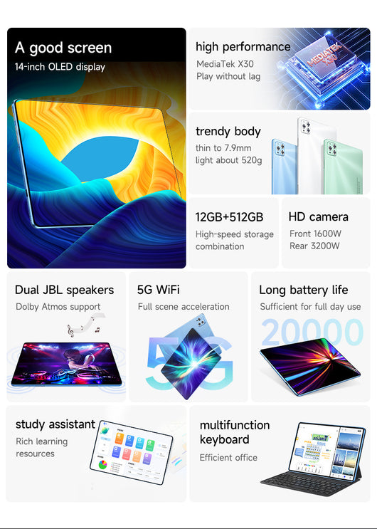 Tablet Portátil Minimalista para el Hogar - Image 24
