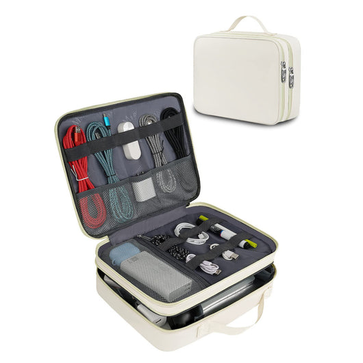 Bolsa Organizadora Dual para Cables, Cargadores y Accesorios Electrónicos - Image 21