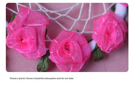 Atrapasueños con Plumas de Avestruz Rosa - Carillón Decorativo para Habitación - Image 23
