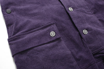 Overoles Siamese de Pana Lavada para Hombre - Corte Holgado - Image 14