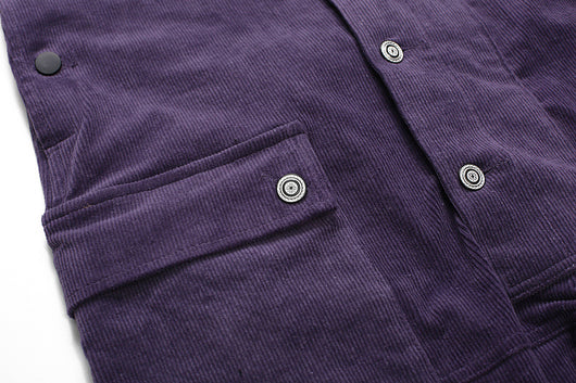 Overoles Siamese de Pana Lavada para Hombre - Corte Holgado - Image 14