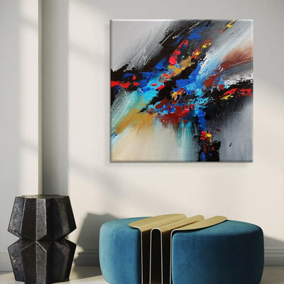 Cuadros Abstractos Modernos al Óleo sobre Lienzo - Decoración de Hogar y Bodas - Image 4