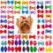 Moño Elástico Floral para Mascotas - Accesorios para Perros y Gatos