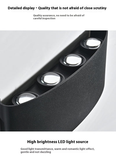Lámpara Solar de Pared Exterior Inteligente con Control Remoto - Image 19