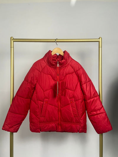 Chaqueta Acolchada Ligera Mujer Cuello Alto Raglan - Image 19
